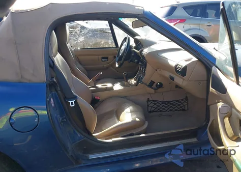 2001 BMW Z3 3.0I из США, поврежденный, VIN WBACN53491LJ55069